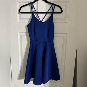 Royal Blue short summer/spring dress